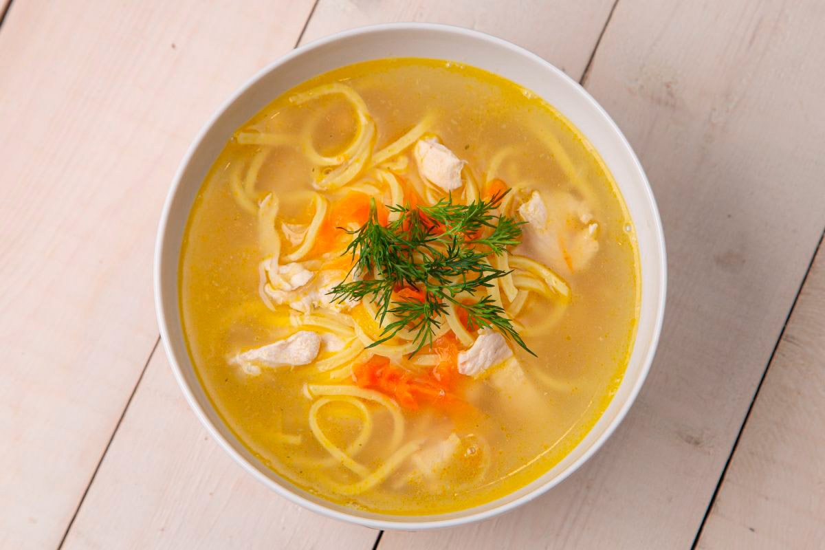 Куриная лапша